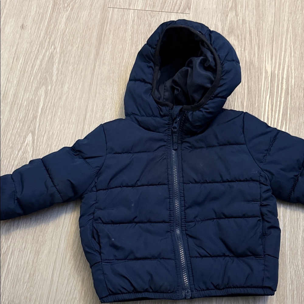 The Children's Place Dark Blue Puffer Jacket